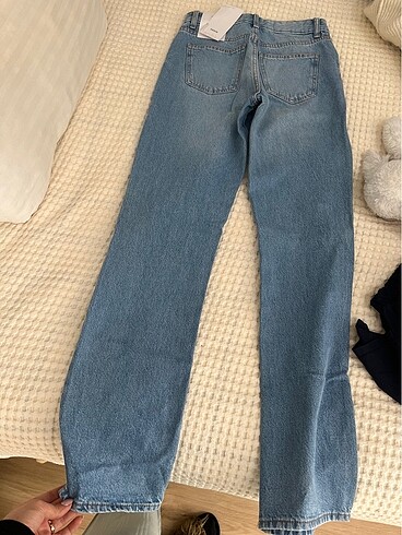 xs Beden mavi Renk Berskha straight pantolon