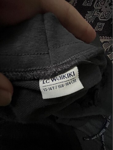13-14 Yaş Beden Erkek lc waikiki gri eşofman altı