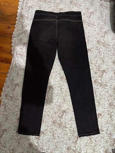 Denim&Co Kadın siyah kot pantolon