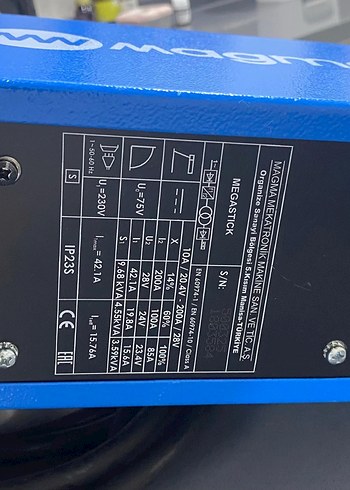 Beden Magmaweld MEGAstick Kaynak Makinesi