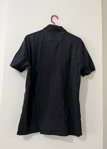 Erkek Siyah Polo Tişört - Görsel 2