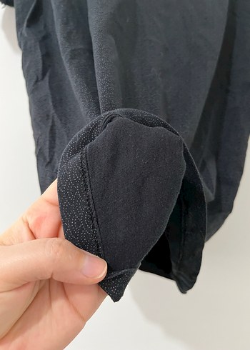 Erkek Siyah Polo Tişört - Görsel 5