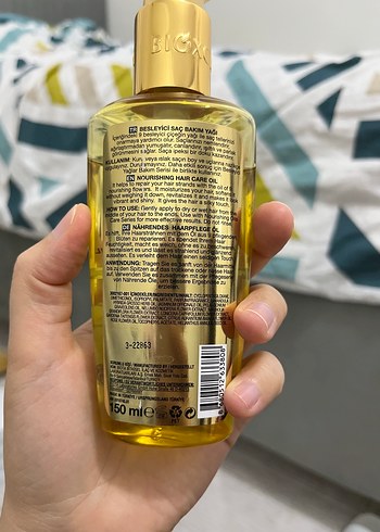 Bioxcin Besleyici Yağlar Saç Bakım Yağı 150 ml - Görsel 7