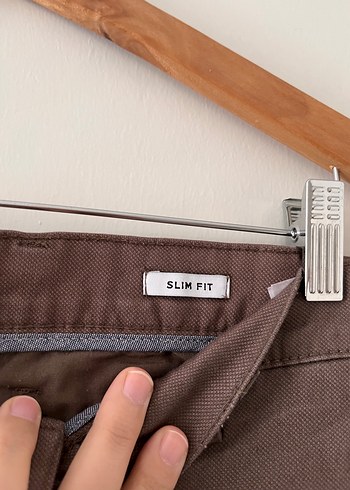 32 Beden kahverengi Renk Erkek Kahverengi Pantolon