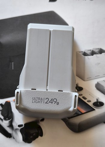 Orijinal Dji mini3-3pro batarya sadece 3 dolumda
