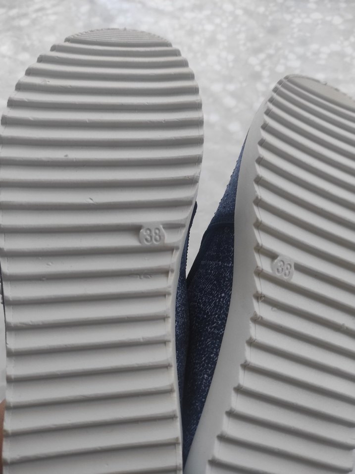 Kadın Mavi Denim Dolgu Topuklu Günlük Ayakkabı - Görsel 4