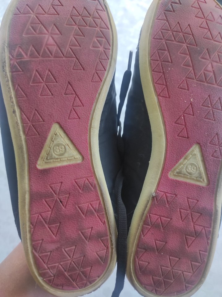 Kadın Siyah Spor Ayakkabı Velcro Detaylı - Görsel 4