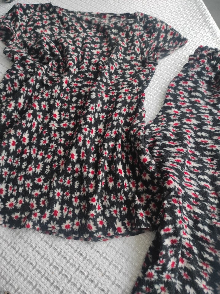 Çiçek Desenli taytlı takim - Görsel 4