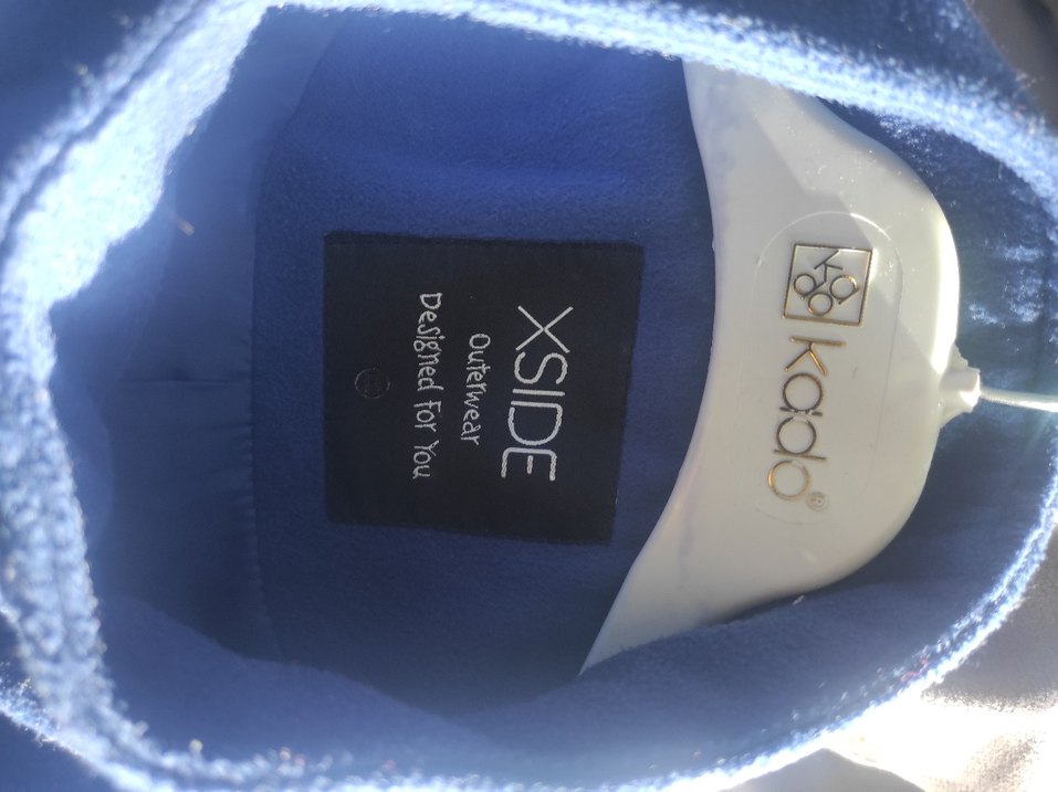 Düğme Detaylı Lacivert Kaban - Görsel 3