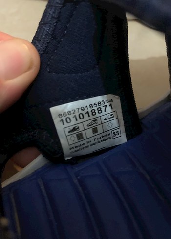 Kinetix Çocuk Çok Renkli Cırt Cırtlı Spor Terlik
