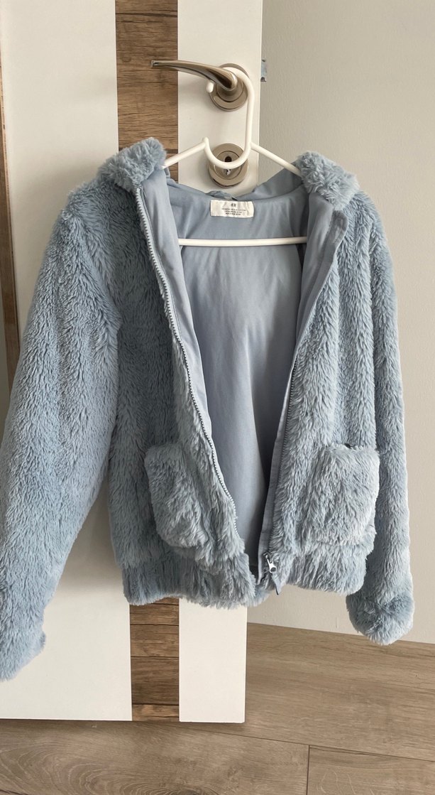 Gri Kapüşonlu Kadın Kışlık Midi Mont - Görsel 4