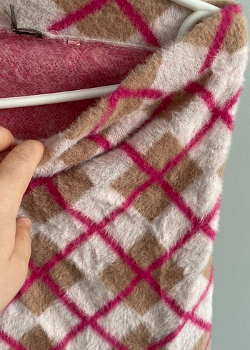 Pembe Ekose Çocuk Battaniyesi - Görsel 2