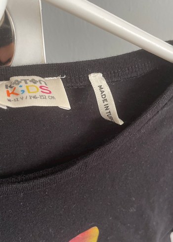 Kız Çocuk Çok Renkli Püsküllü Tişört - Görsel 6