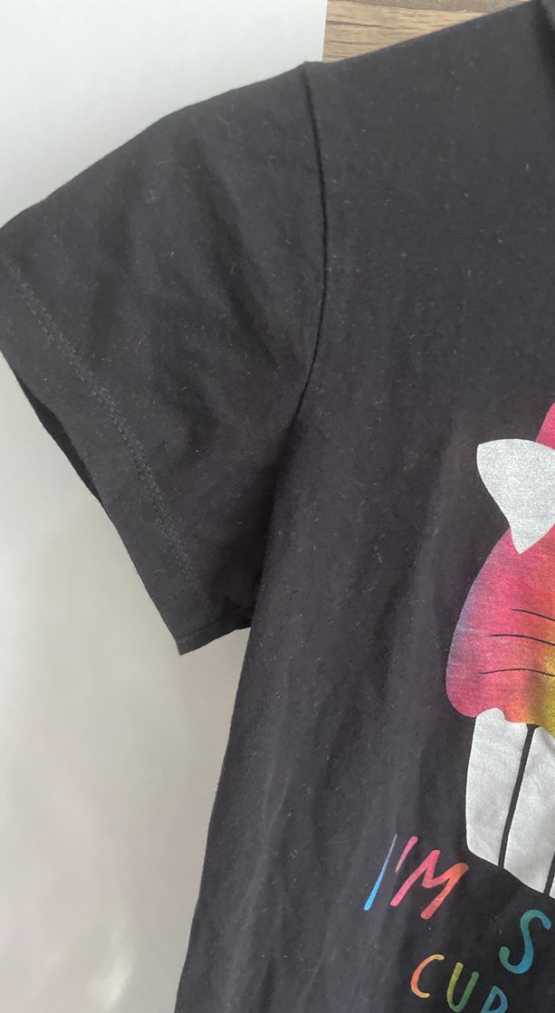 Kız Çocuk Çok Renkli Püsküllü Tişört - Görsel 5