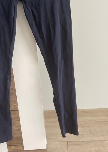 Lacivert Midi Kadın Tayt - Görsel 5