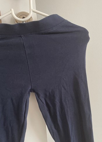 Lacivert Midi Kadın Tayt - Görsel 3