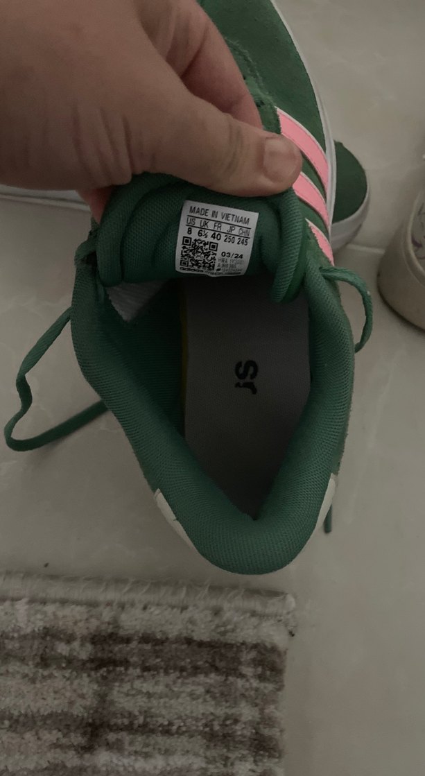 Yeşil-pembe Adidas Spor Ayakkabı - Görsel 2