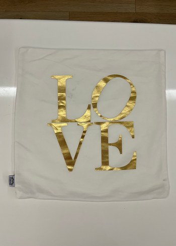 2li Altın Renkli Baskılı Dekoratif Yastık Kılıfı - Görsel 5