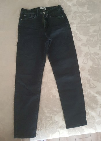 26 Beden koyu lacivert mavi cindy model jean