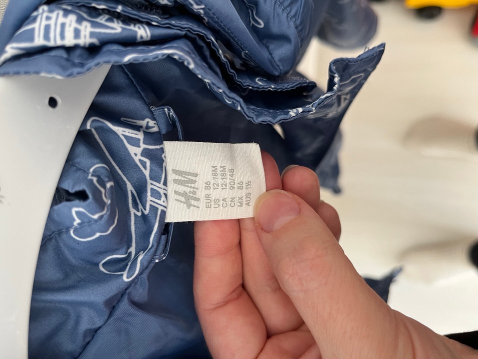 H&M Kapüşonlu Erkek Çocuk Yağmurluk - Görsel 4