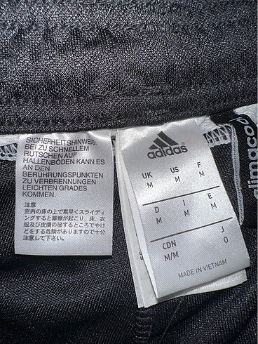 m Beden siyah Renk Adidas eşofman altı