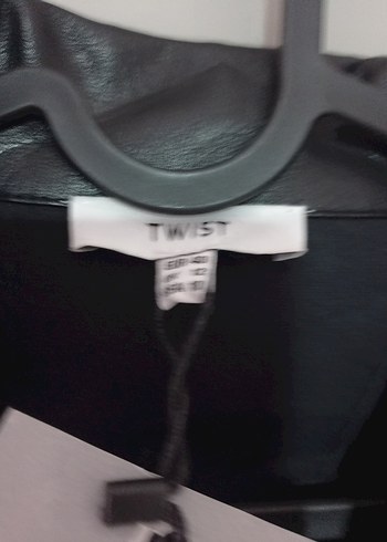 Kadın Siyah Deri Uzun Tulum - Görsel 7