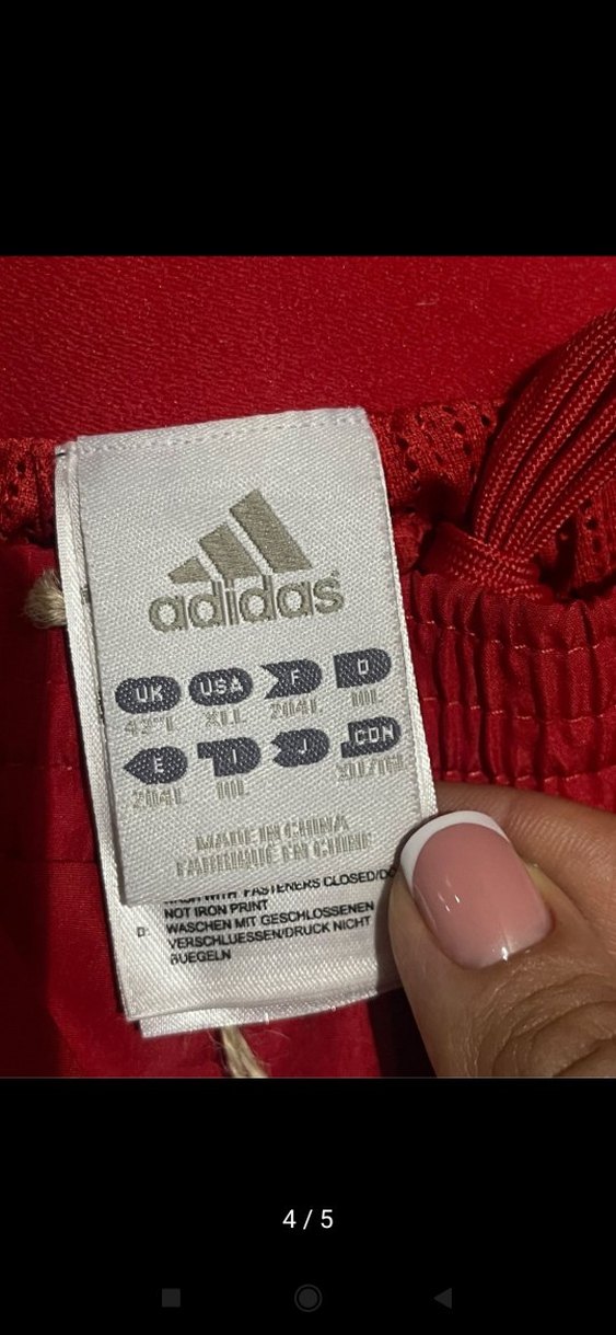 Kırmızı Erkek Eşofman Altı Fermuarlı - Görsel 2