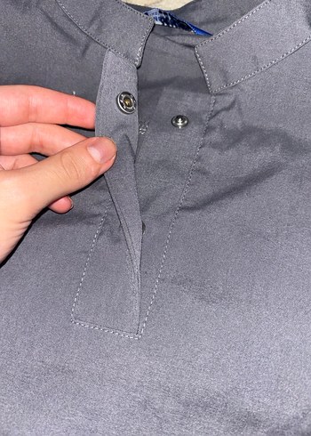 Mole hakim yaka kaguru cepli scrubs takımı - Görsel 4