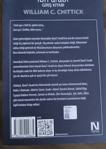  İbn Arabi Giriş Kitabı - William C. Chittick