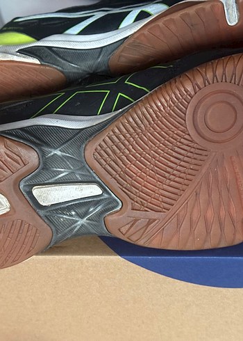 tek ebat Beden siyah Renk Asics Gel Roket 11 voleybol Ayakkabısı 48 numara(13size)