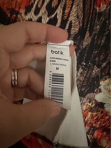 m Beden Batik likralı elbise