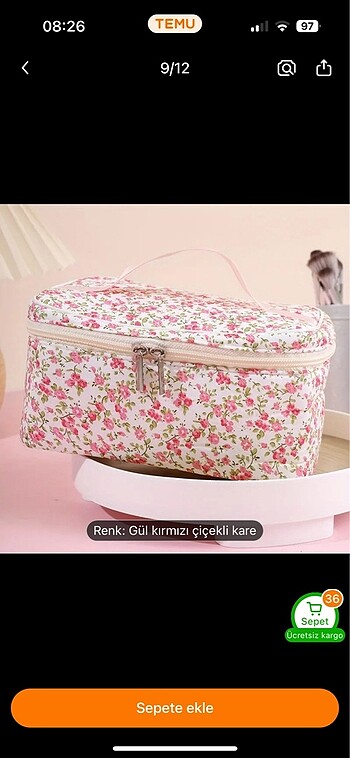 ???? Çiçekli Çanta