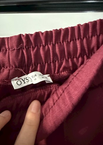 Bordo Salaş Kadın Pantolon - Görsel 2