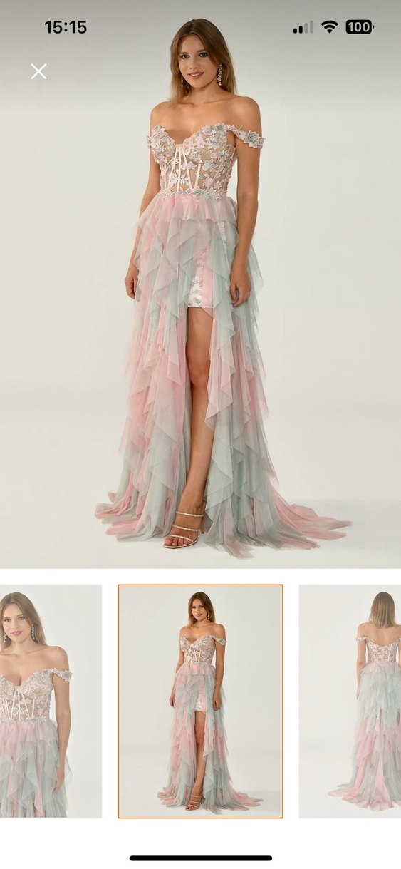 Alfabeta Uzun Abiye Elbise - Görsel 3