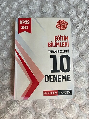 Pegem eğitim bilimleri çözümlü deneme