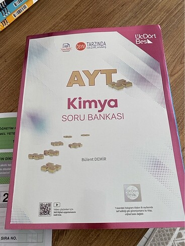 345 Ayt kimya soru bankası