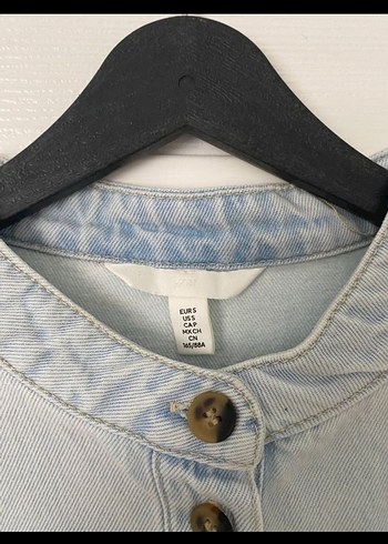 H&M kot gömlek ceket - Görsel 4