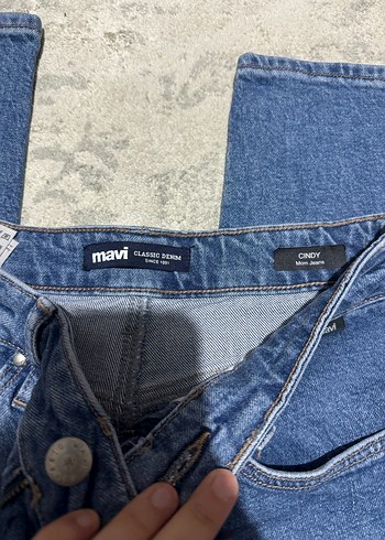 Mavi marka mom jean - Görsel 2