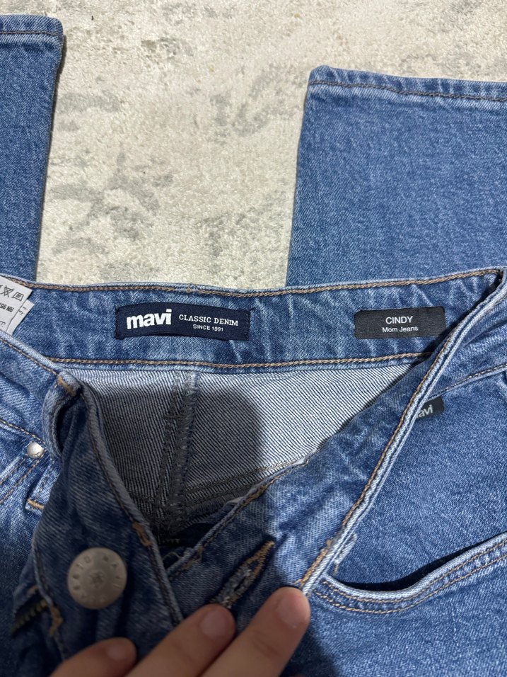 Mavi marka mom jean - Görsel 2