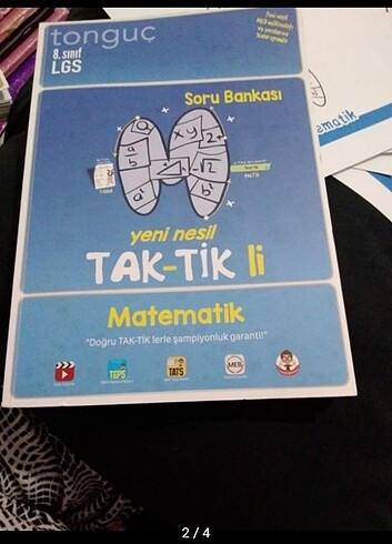 Tonguç taktikli matematik 8. Sınıf