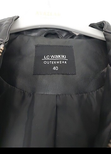 Lc waikiki kadın deri ceket l beden - Görsel 2