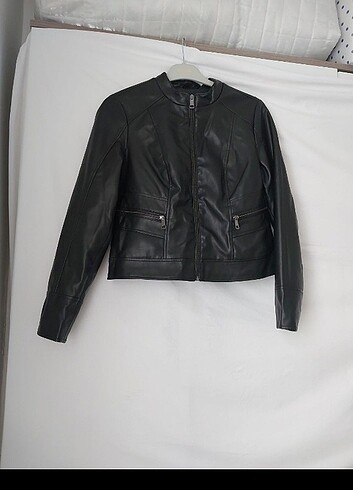 Lc waikiki kadın deri ceket l beden - Görsel 4