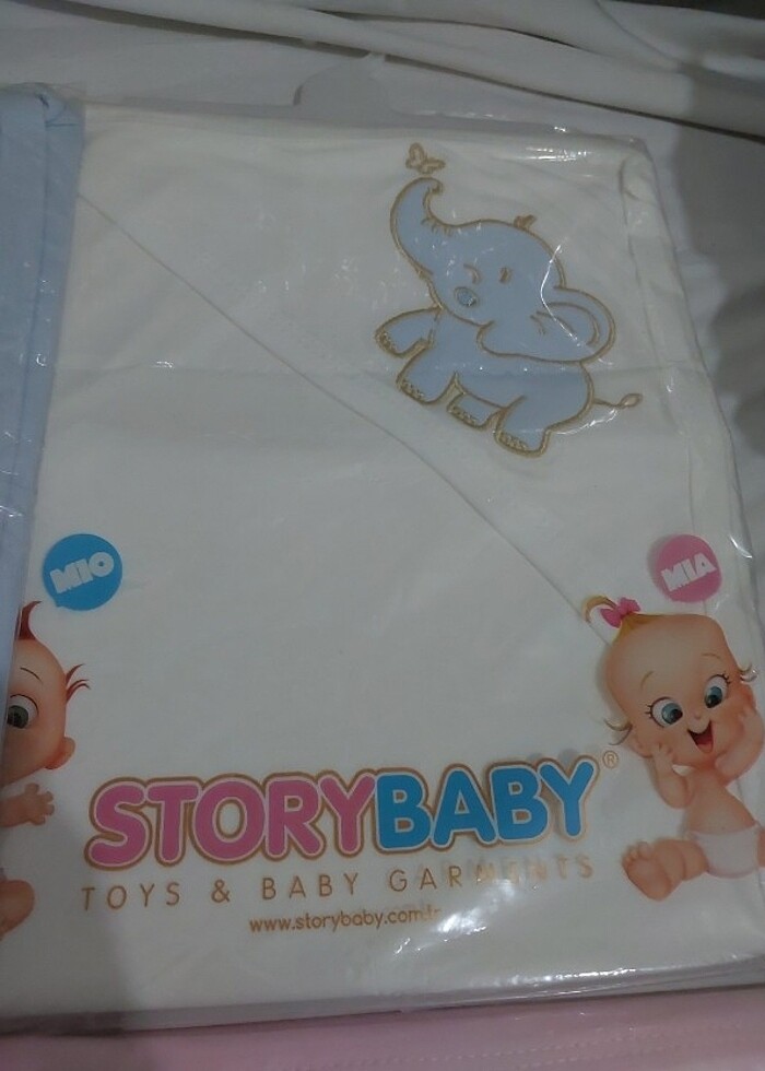 story baby bebek battaniye mevsimlik - Görsel 4