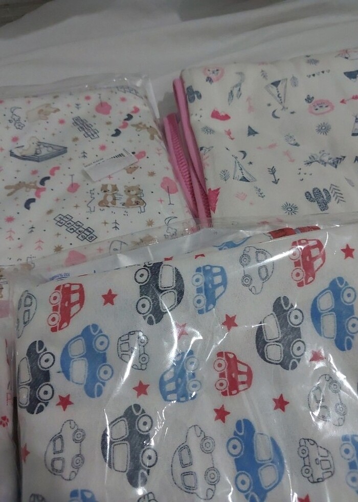 Çift kat yumuşacık bebek battaniyeleri - Görsel 4