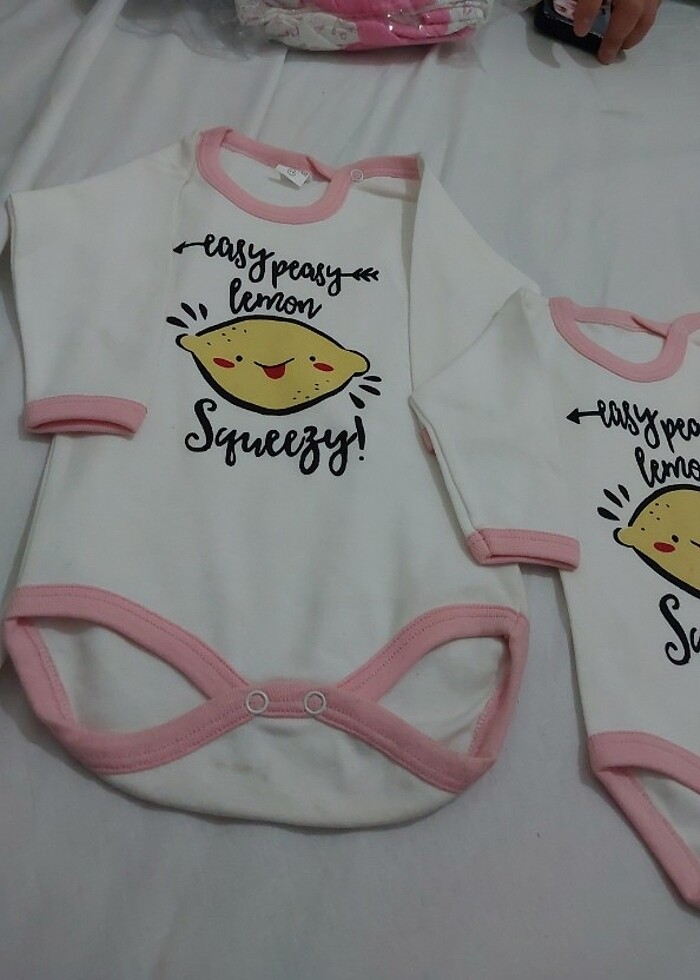 1 yaş ve yenidoğan kız çocuk zıbın - Görsel 2