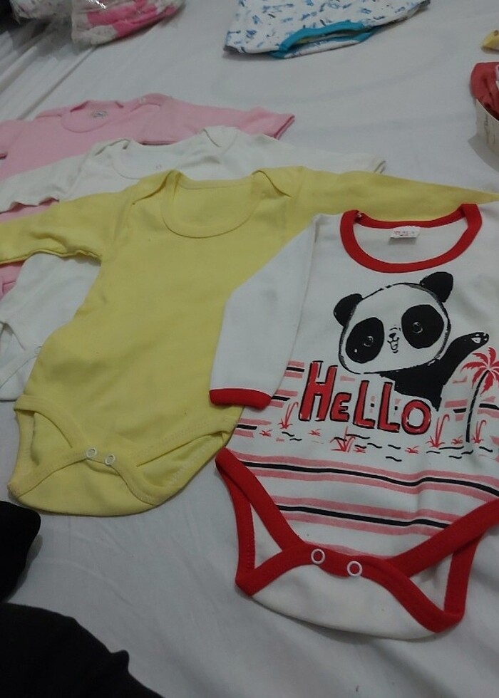 0-1 yaş için yenidoğan uzun kollu zıbın - Görsel 3