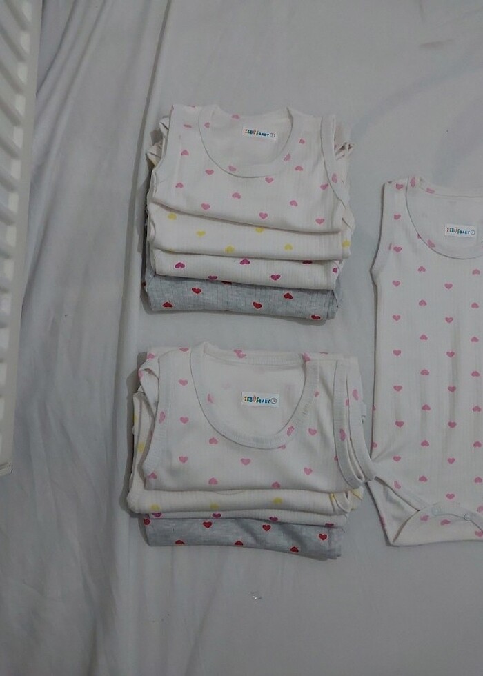 Kalpli fitilli kız çocuk zıbın - Görsel 2