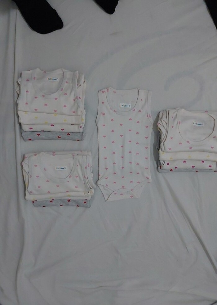 Kalpli fitilli kız çocuk zıbın - Görsel 3