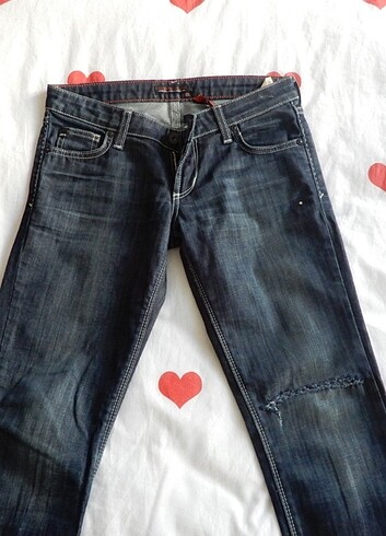 Guess düşük bel jean