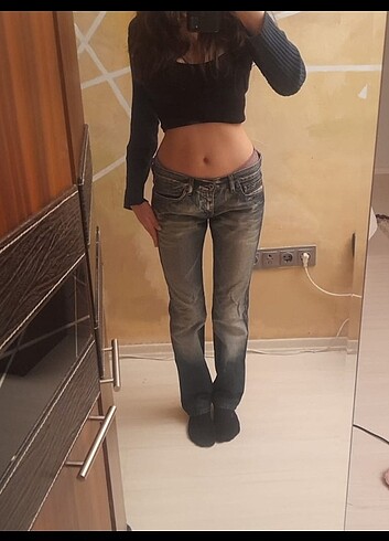 Diesel Diesel vintage düşük bel jean